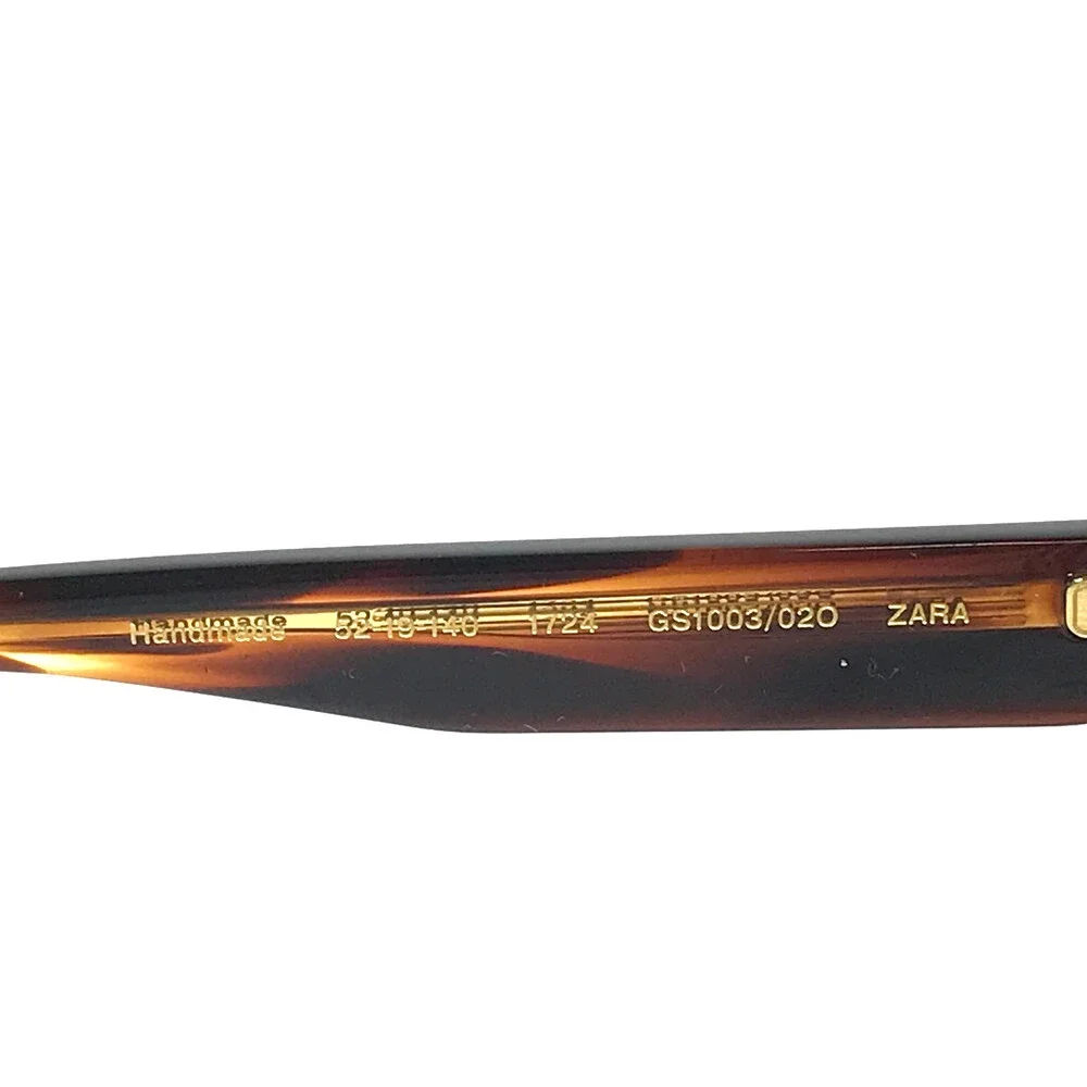 Gigi Studios Eyeglasses Frames ZARA GS1003/020 Brown Tortoise Cat Eye 52-19-140